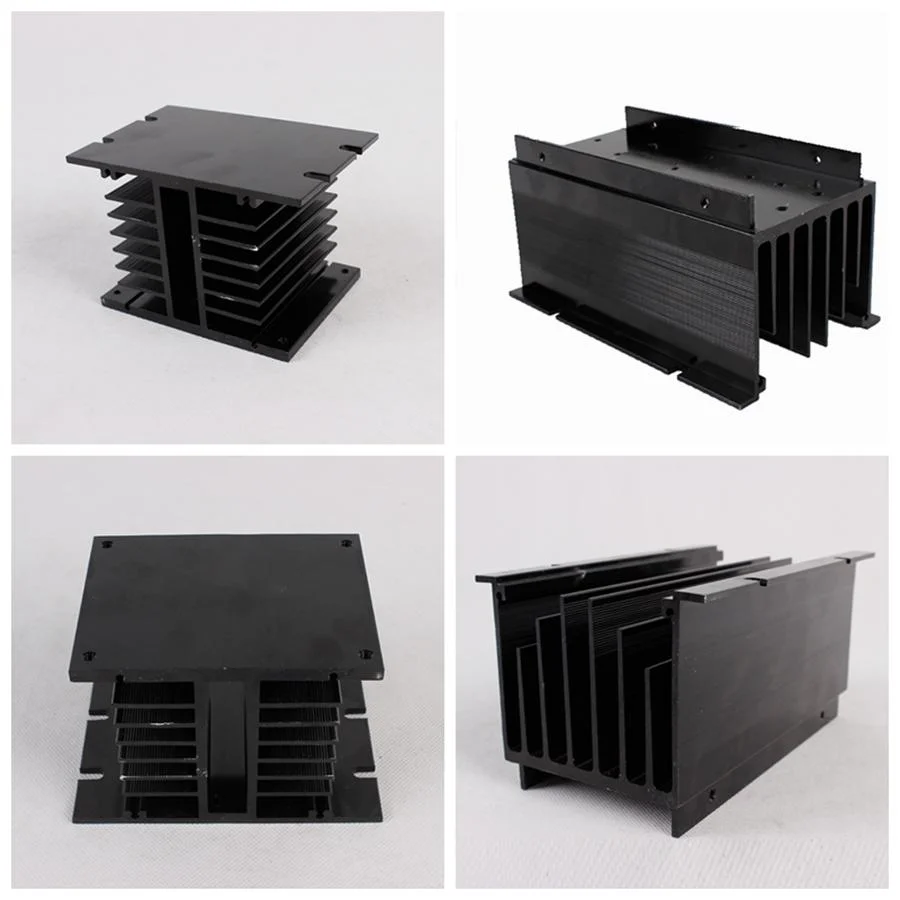 Customized Large Design Heat Sink Extruded 6061 6063 T5 Aluminum Profiles Heatsink